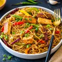Spicy Paneer Noodles